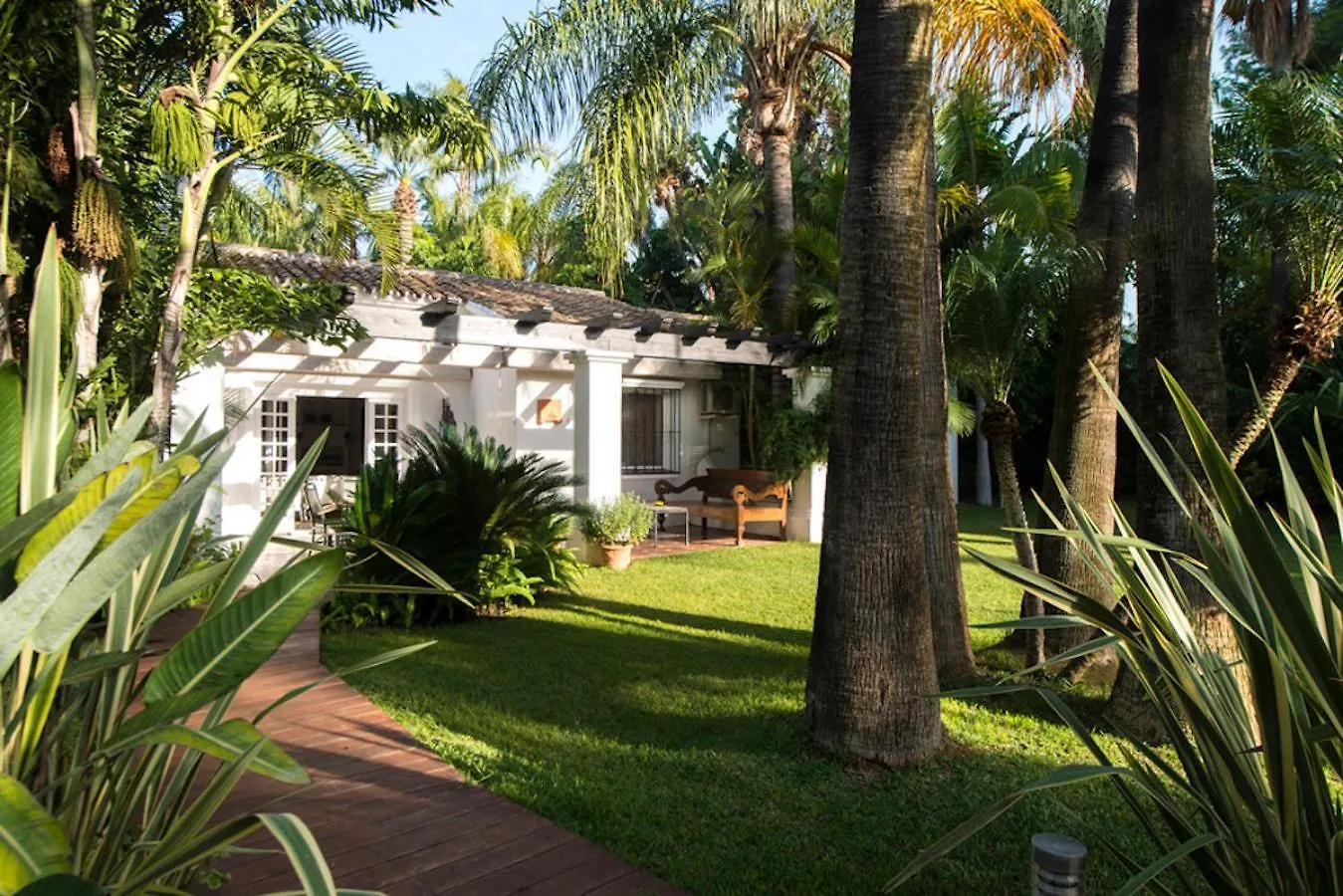 Villa In A Palm Tree Plantation Marbella Spain